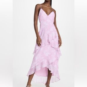 WAYF Pink MIDI dress